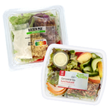 Slaschotel schaal à 250-340 gram
of lunchsalade schaal à 275/280 gram